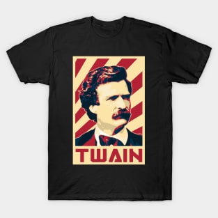 Mark Twain Retro Propaganda T-Shirt